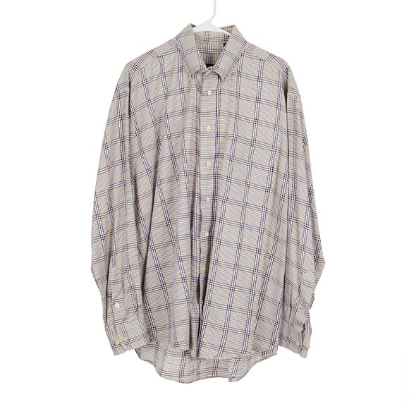 Burberry Other - Burberry London Houndstooth Men's Button Down Size Large
